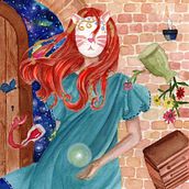 Mi Proyecto del curso: Técnicas de acuarela para ilustraciones de ensueño Ein Projekt aus dem Bereich Traditionelle Illustration von Mariangel Rojas - 24.12.2020