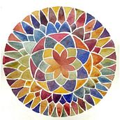 Sample works: watercolor mandalas and flowers. Botanical Illustration, and Pattern Design project by Agnes Therese Abesamis - 12.24.2020
