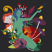 My project in Flat Illustration with Photoshop course Ein Projekt aus dem Bereich Traditionelle Illustration von Darya Kiteleva - 24.12.2020