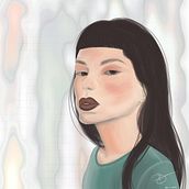 Mi retrato, por @lemonat.art. Digital Illustration project by Natalia Portillo - 12.24.2020