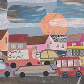 My project in Story Illustration with Paper course. Traditional illustration, Arts, Crafts, and Paper Craft project by Cécile Kranzer - 12.24.2020