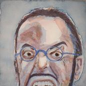 My project in Artistic Portrait with Watercolors course. Watercolor Painting project by Roberto C - 02.03.2021