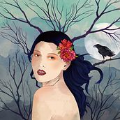 Meu projeto do curso: Técnicas de ilustração com aquarela digital. Un proyecto de Ilustración digital y Pintura a la acuarela de Adriana Carolina Pinto - 26.12.2020
