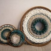 Mi Proyecto del curso: Tejido en telar circular. Design de acessórios, Decoração de interiores, Tecido, Tecelagem, e Design têxtil projeto de Sandra Armendáriz - 25.12.2020