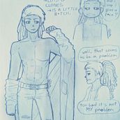 My final project for a manga drawing course. Projekt z dziedziny Trad, c i jna ilustracja użytkownika Jamile Diógenes - 25.12.2020