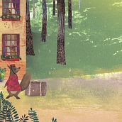 Bearstory. Children's Illustration project by Lilla Egervölgyi - 12.25.2020