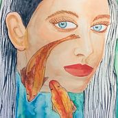Mi Proyecto del curso: Retrato ilustrado en acuarela Ein Projekt aus dem Bereich Aquarellmalerei von Teresa Echeverria - 26.12.2020