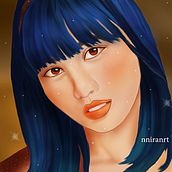 Momo twice. Concept Art, Traditional illustration, Digital Illustration, Vector Illustration & Instagram project by Jennifer Pupo Martínez - 12.26.2020