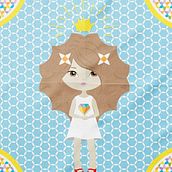 La niña diamante. Un proyecto de Ilustración digital de Lenny Castillo - 27.12.2020