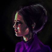 My project in Female Character Portraits in Procreate course. Projekt z dziedziny  R, sunek art, st, czn, Ilustracja c, frowa, Malarstwo c, frowe, Trad, c i jna ilustracja użytkownika Stephen Palmer - 26.12.2020