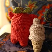 Mi Proyecto del curso: Amigurumi: creación de personajes con ganchillo . Menjahit, Dan Desain Mainan proyek oleh rosa_bandera - 12.26.2020