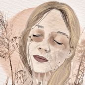 Anastasiia. Desenho de retrato, Desenho digital, Ilustração tradicional e Ilustração digital projeto de ferser9 - 22.12.2020