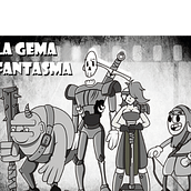 La Gema Fantasma . 2D Animation, Animation, and 3D Character Design project by Alfredo René Angón Lezama - 12.15.2020