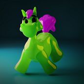 Mi Proyecto del curso: Creación de personajes con ZBrush y Cinema4D. Un progetto di 3D, Fumetto, Disegno, Disegno digitale e Progettazione 3D di Riccardo Morvillo - 27.12.2020