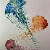 Mi Proyecto del curso: Técnicas modernas de acuarela. Creativit, and Watercolor Painting project by María Serrano - 12.27.2020