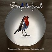 Mi Proyecto del curso: Pintar con hilo: técnicas de ilustración textil. Embroider, and Design project by Kelly Solano - 12.27.2020
