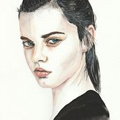 Mi Proyecto del curso: Retrato en acuarela a partir de una fotografía Ein Projekt aus dem Bereich  von Joaquín Morales Gómez - 27.12.2020