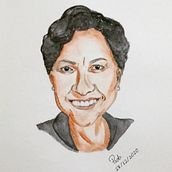 Meu projeto do curso: Caderno de retratos em aquarela. Artistic Drawing, Drawing, and Portrait Drawing project by Paola Delgado - 12.27.2020
