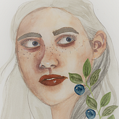 Mi Proyecto del curso: Retrato ilustrado en acuarela. Watercolor Painting project by Anabel Peña Egel - 12.27.2020