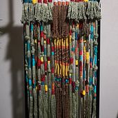 Mi Proyecto del curso: Macramé: técnicas de tejido envuelto. Arts, and Crafts project by Alejandra Cubero Murillo - 12.28.2020