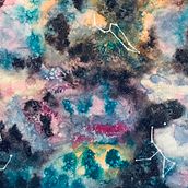 Moderne Aquarelltechniken - Galaxie. Un proyecto de Pintura a la acuarela de jesssoul - 28.12.2020