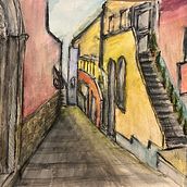 1st time! Procida, Italia. Un projet de Peinture de elenaweightman - 28.12.2020