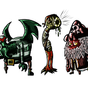 Mi Proyecto del curso: Fábrica de personajes ilustrados. Un proyecto de Dibujo, Dibujo digital y Diseño de personajes de El Mister Señor Don Taco - 27.12.2020