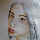 Mi Proyecto del curso: Retrato en acuarela a partir de una fotografía. Portrait Drawing project by Fernanda Echegoyen - 12.29.2020