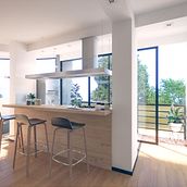 Mi Proyecto del curso: Visualización arquitectónica con V-Ray Next para SketchUp. Interior Architecture project by Katheryn Vaca - 01.01.2021