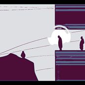 Abducted - short film - chapter 1 - 2D animation - procreate. Een project van Animatie, 2D-animatie, Karakteranimatie,  Tekening y Digitale tekening van richoduque - 10.06.2020