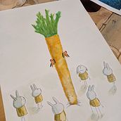 Mi Proyecto del curso: Introducción a la ilustración infantil. Watercolor Painting project by Anna Lorita - 12.29.2020