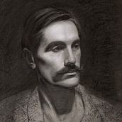 Meu Projeto de Curso: Retrato Realista em Carvão. Desenho anatômico projeto de Gabriel García - 29.12.2020