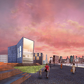 Mi Proyecto del curso: Visualización arquitectónica expresiva de exteriores . Un proyecto de Arquitectura y 3D de Itala Francesca Comissi Arismendi - 30.12.2020