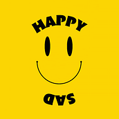 Hapy :): Sad. T, pograph, Design, T, and pograph project by Margarett Alvarez - 12.29.2020