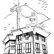 Logo Aniversario XVI La Kelo Gaztetxea. Digital Drawing project by Emma Jimeno - 12.30.2020