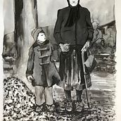 My project in India Ink Illustration with Japanese Influence course Ein Projekt aus dem Bereich Traditionelle Illustration von hugo_lufft - 30.12.2020
