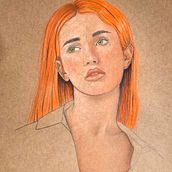 Meu projeto do curso: Ilustração com pastel e lápis de cor. Traditional illustration project by Letícia Gonçalves Souza - 12.30.2020