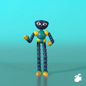 Mi Proyecto del curso: Diseño de personajes 3D en movimiento. 3D Animation project by Marco Alcala - 12.30.2020