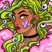 Ommetaphobia:. Traditional illustration, Comic, Digital Illustration, Stor, telling, Narrative, and Manga project by CeeCee Covington - 12.30.2020