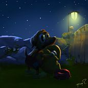 Mi Proyecto del curso: Principios de iluminación para pintura digital. Concept Art project by George Parra - 10.30.2020