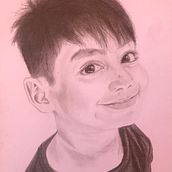 Mi Proyecto del curso: Retrato realista con lápiz de grafito. Portrait Drawing, and Realistic Drawing project by dianaflo_18 - 12.31.2020