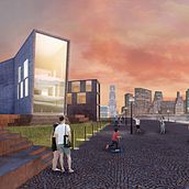 Mi Proyecto del curso: Visualización arquitectónica expresiva de exteriores  Ein Projekt aus dem Bereich 3D, Architektur und ArchVIZ von José Carlos Briceño - 31.12.2020