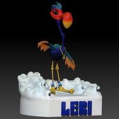 Primer Personaje 3D realizado en Zbrush. 3D, Design, 3D Design, 3D Character Design, and 3D Modeling project by Leandro Hiskin - 12.31.2020