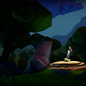 Mi Proyecto del curso: Modelado de escenarios low poly para videojuegos. Concept Art project by George Parra - 12.31.2020