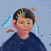 My project in Creative Portrait Illustration with Procreate course. Een project van  van Denis Senyol - 01.01.2021