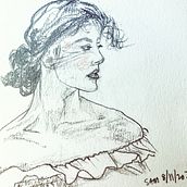 My project in Creative Techniques for Aspiring Illustrators course. Un progetto di Illustrazione tradizionale, Design, Disegno a matita e Disegno di Shaf - 31.12.2020