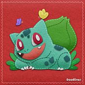 ¡PokéAmigos de fieltro!. Traditional illustration project by Doodliver - 01.01.2021