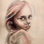 My project in Artistic Portrait with Watercolors course. Een project van Aquarelschilderen van Guido Scheffers - 09.04.2021