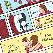 Graphic Novel. Comic, Drawing, and Traditional illustration project by Celeste Torres - 01.01.2021