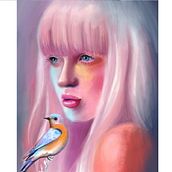 Mi Proyecto del curso: Técnicas de ilustración con acuarela digital. Drawing, Portrait Drawing, and Digital Drawing project by Valeria Olivares - 01.02.2021